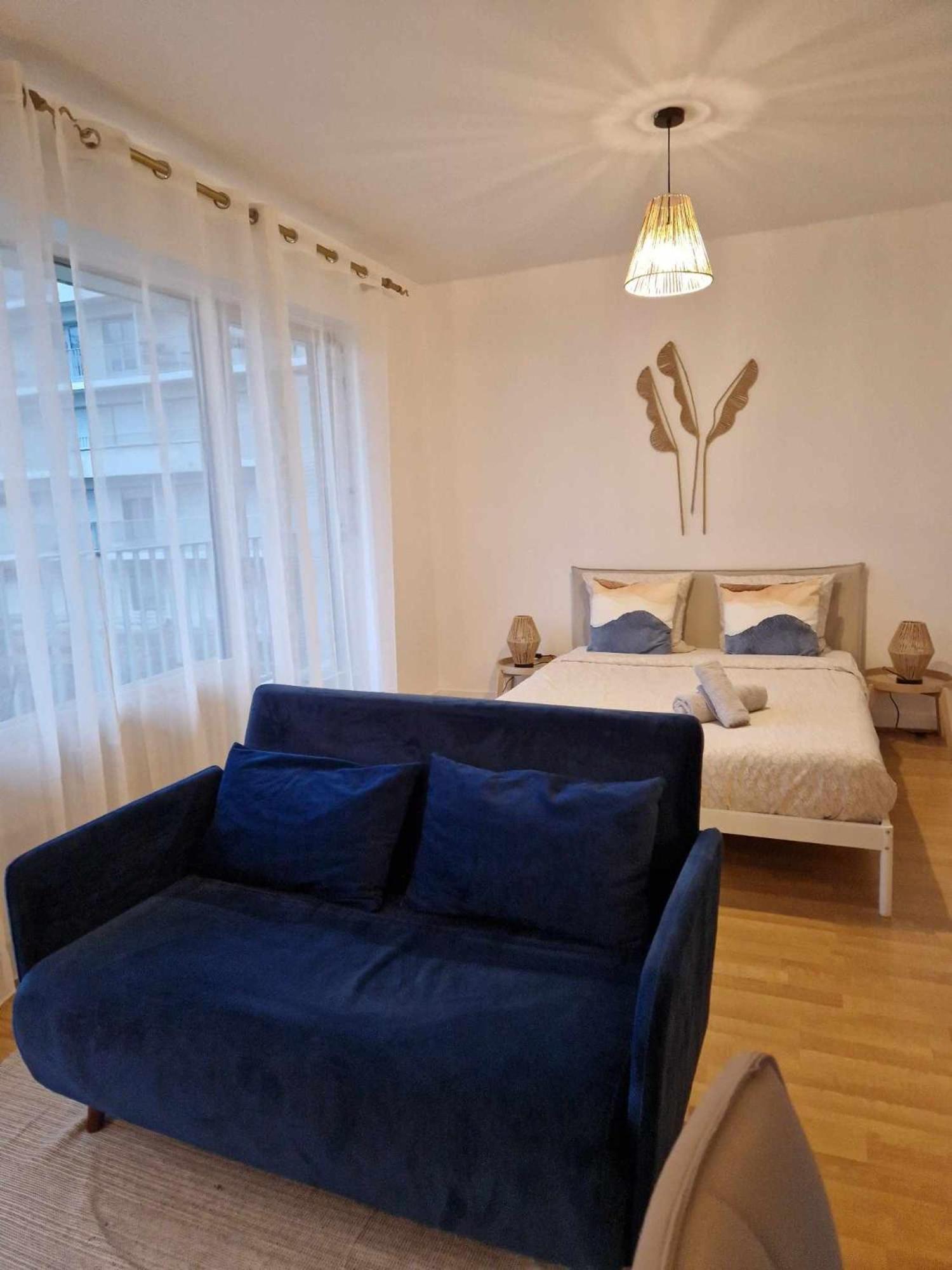 兰斯Au Havre Des Sacres - Balcon - Proximite Centre公寓 外观 照片